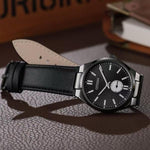 Citizen Cronograph Leather Black
