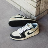 Jordan 1 Low SE Coconut Milk Black Muslin