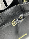 Michael Kors Emilia All Black Handbag Medium