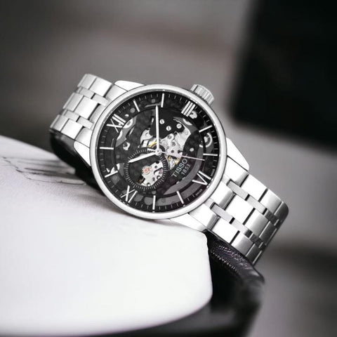 Tissot 1853 Le Locle Silver Black