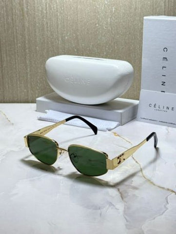 Celine Gold Green