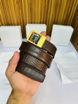 YSL Snake Design Gold Brown