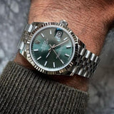 Rolex Oyster Perpetual Datejust Silver Haze