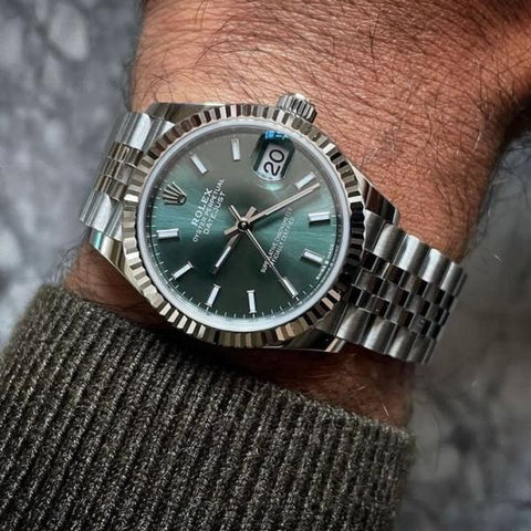 Rolex Oyster Perpetual Datejust Silver Haze