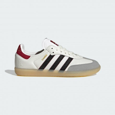 Adidass Samba Og Cloud White Core Black Active Maroon