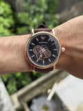 Emporio Armani Classic Gold Brown