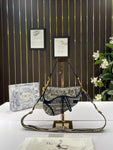 Dior Saddle Jungle Safari Print