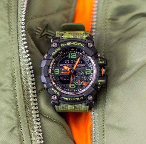 Casio G Shock Gg1000 Mud Master Military Green