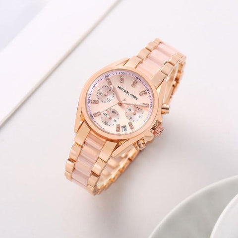Michael Kors Acetate Rose Gold Pink