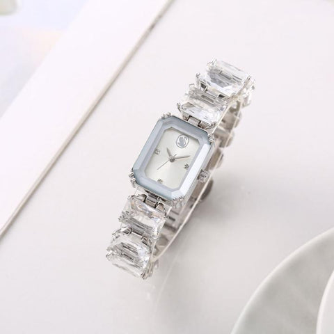 Swarovski Octagon Silver
