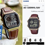 Casio Illuminator AE-1200 Brown