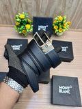 Mont Blanc Gold Black Reversible MB45