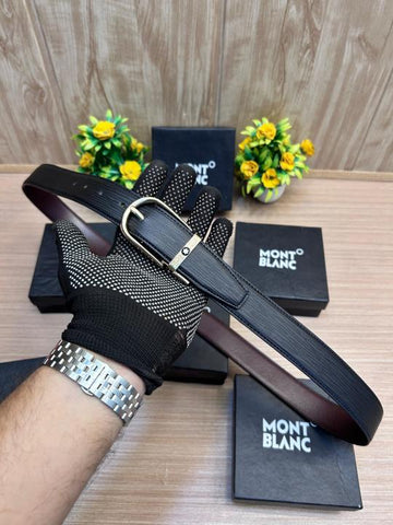 Mont Blanc Gold Black Reversible MB45