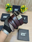 Mont Blanc Gold Black Reversible MB45