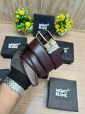Mont Blanc Gold Black Reversible MB45