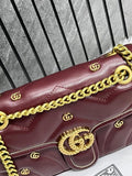 Gucci Marmont GG Edition Wine