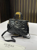 Guess Structured Tote Bag Black