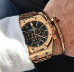 Audemars Pigeut Royal Oak Chronograph Gold Black