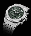 Audemars Pigeut Royal Oak Chronograph Silver Green