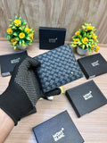 Mont Blanc Black Designer Wallet