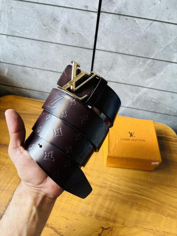 Louis Vuitton Dark Brown Gold