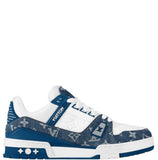 LV Louis Vuitton Trainer Monogram Denim - Light Blue