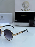 Versace Round Gold Black
