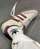 Adidas Samba OG Putty Grey Maroon