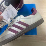 Adidas Samba OG Putty Grey Maroon