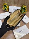 Guess Long Wallet Dark Brown