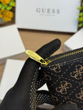 Guess Long Wallet Dark Brown