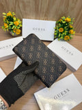 Guess Long Wallet Dark Brown