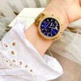 Michael Kors Parker Gold Blue