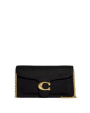 Coach CB Tabby Chain Clutch Black