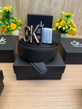 Calvin Klein Reversible Silver Black