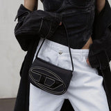 Diesel 1DR Shoulder Bag Black