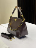 Fendi Shoulder Medium Tote Bag Brown