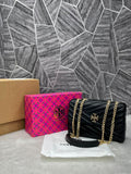 Tory Burch Kira Quilted Black