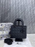 Dior Lady Matte Large Handbag