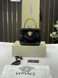 Versace Le Medusa Small Handbag Gold Black