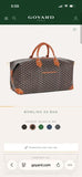 Goyard Bowling 55 Duffle Bag
