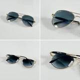 Rayban 3517 Gold Blue