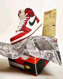 Nikee Air Jordan Retro 1 Lost And Found