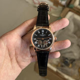 Patek Philippe Automatic Open Heart Gold Black