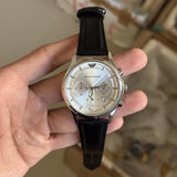 Emporio Armani Chronograph Silver Black