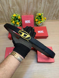 Diesel Reversible Gold Black