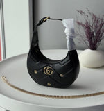 Gucci Mormont Leather Bag Black