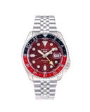 Seiko 5 Sprots Automatic Silver Red