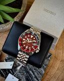 Seiko 5 Sprots Automatic Silver Red