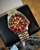 Seiko 5 Sprots Automatic Silver Red